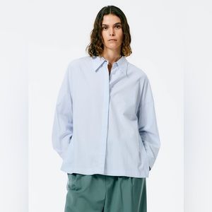 TIBI GABE OVERSIZED SHIRT - XS